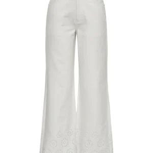 Amarillo Scallop-G Jeans - White