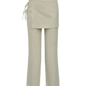 Kamira-F Bukser - Natural Linen