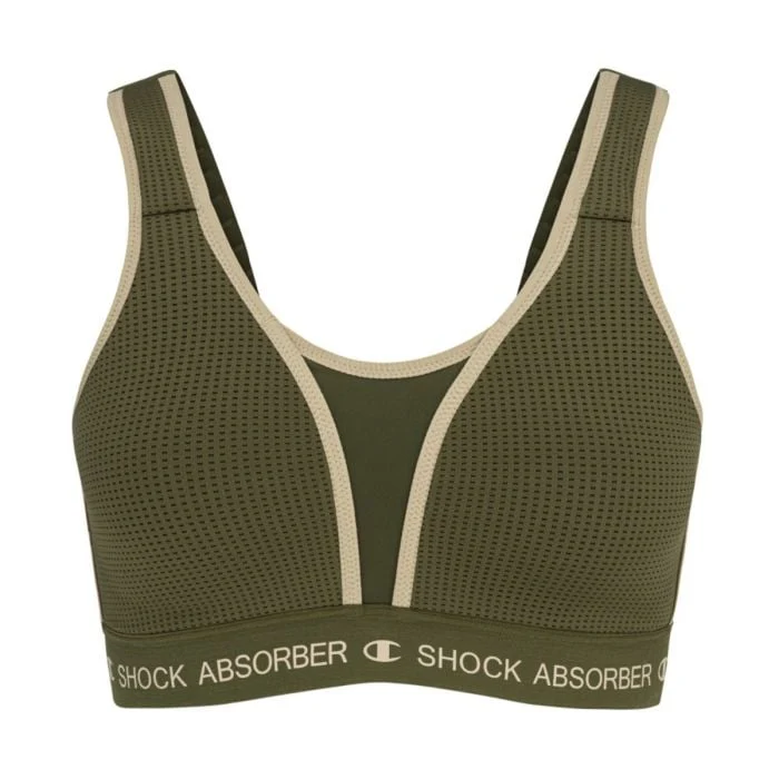 Ultimate Run Bra Padded, Dame, Green - Billede 2