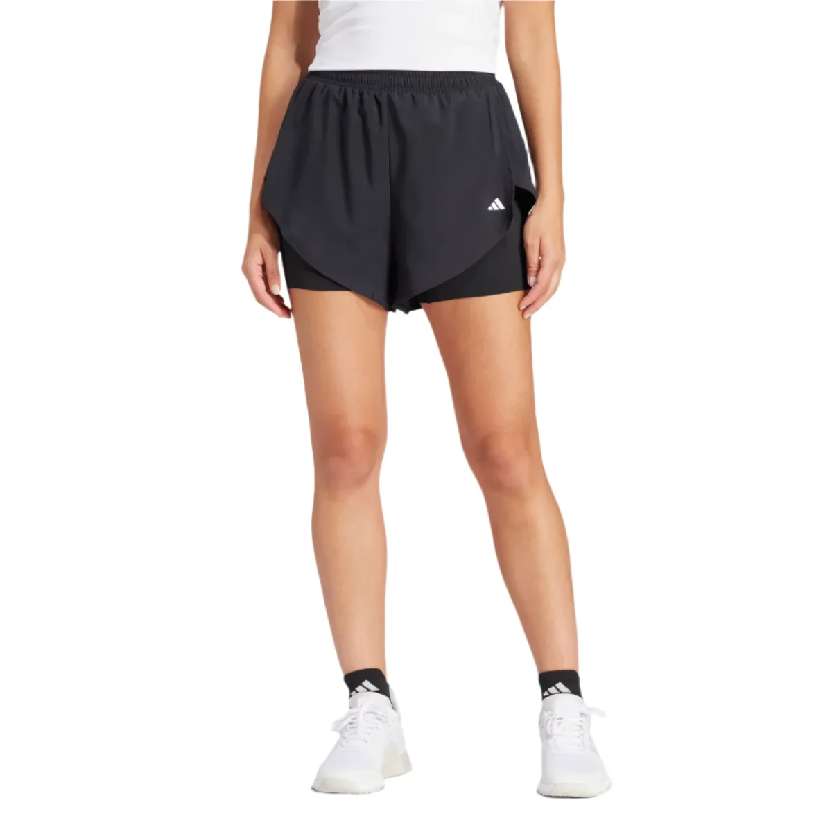 WTR D4T 2 In 1 Shorts, Dame, Black