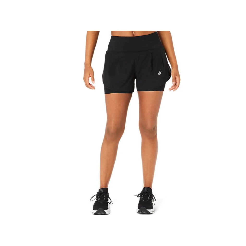 Road 2-N-1 3.5In Shorts, Dame, Performance Black/Performance Black