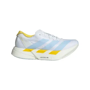 Adizero Adios Pro 4, Dame, Ftwwht/Globlu/Yellow