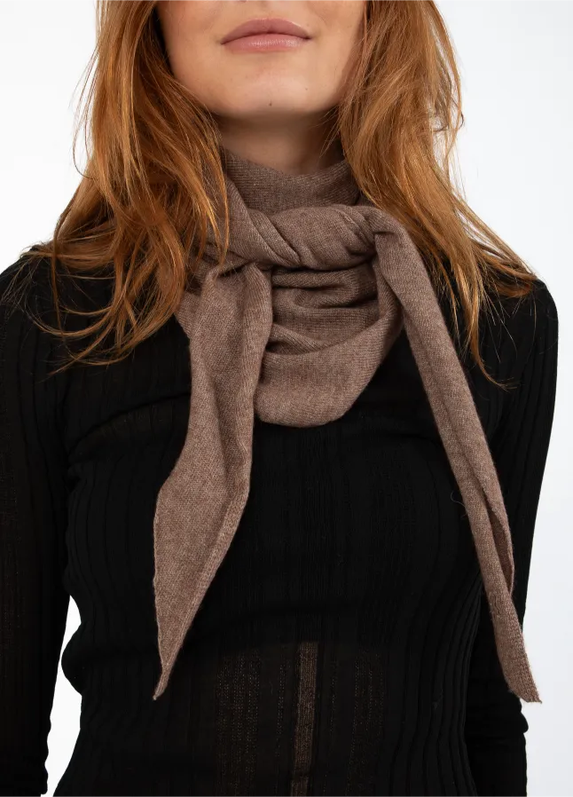 CC Heart Trekant Tørklæde Cashmere - Billede 5