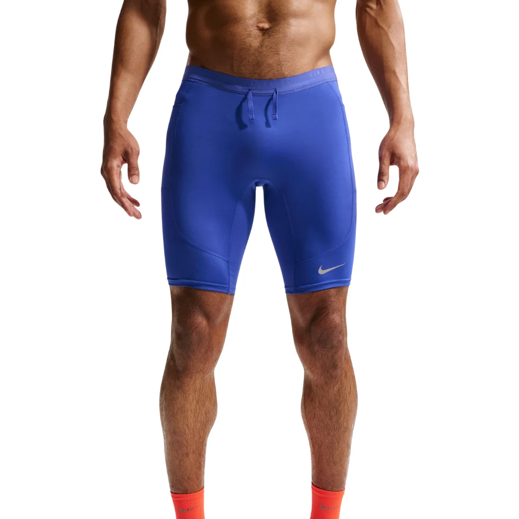 Stride Running Half Tights, Herre, Lapis/Reflective Silv
