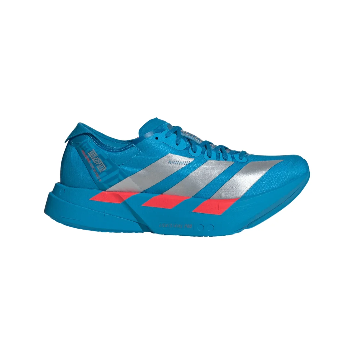 Adizero Adios Pro 4, Herre, Solblu/Silvmt/Lucred - Billede 2
