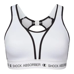 Ultimate Run Bra Padded, Dame, White